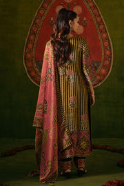 Designer Kanjivaram Jacquard Embroidered Traditional Salwar Suit